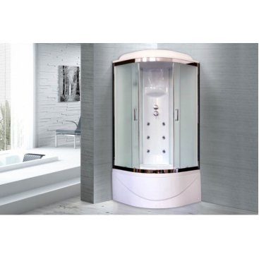 Душевая кабина Royal Bath RB100BK3-WC-CH 100x100