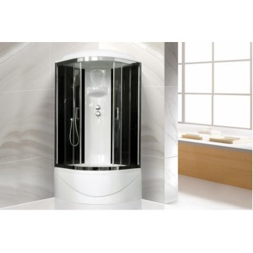 Душевая кабина Royal Bath RB100BK6-BT-CH 100x100