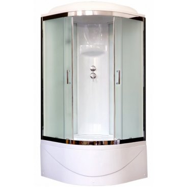 Душевая кабина Royal Bath RB100BK6-WC-CH 100x100