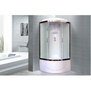 Душевая кабина Royal Bath RB100BK6-WC-CH 100x100