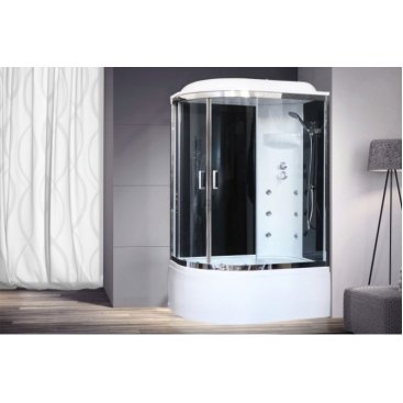 Душевая кабина Royal Bath RB8120BK3-BT-CH 120x80