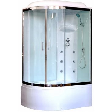 Душевая кабина Royal Bath RB8120BK3-WT-CH 120x80