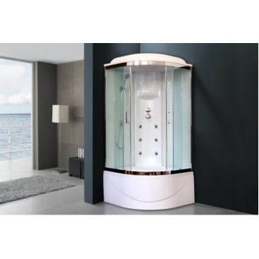 Душевая кабина Royal Bath RB90BK3-WT-CH 90x90