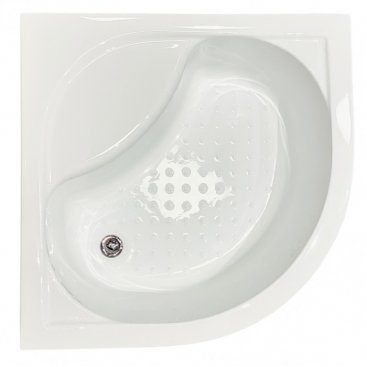 Душевой уголок Royal Bath RB90BK-C-BL 90x90