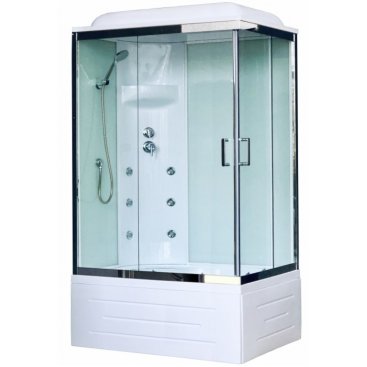 Душевая кабина Royal Bath RB8100BP3-WT-CH 100x80