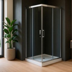Душевой уголок Royal Bath RB80HPD-T-CH 80x80