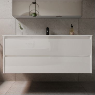 Мебель для ванной Sancos Libra 120-1 белая
