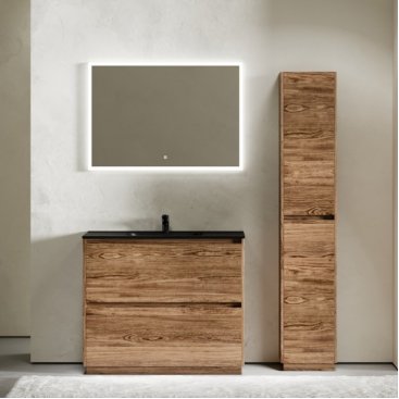 Мебель для ванной Sancos Libra Floor 100 дуб чарльстон Black