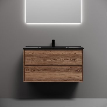 Мебель для ванной Sancos Marmi 2.0 90 дуб чарльстон Black