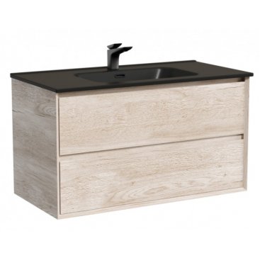 Мебель для ванной Sancos Marmi 2.0 90 дуб галифакс Black
