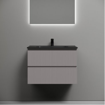 Тумба с раковиной Sancos Snob T 70 Doha Soft Black