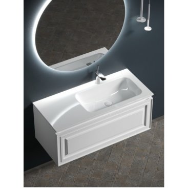 Мебель для ванной Sancos Very 100 Bianco правосторонняя