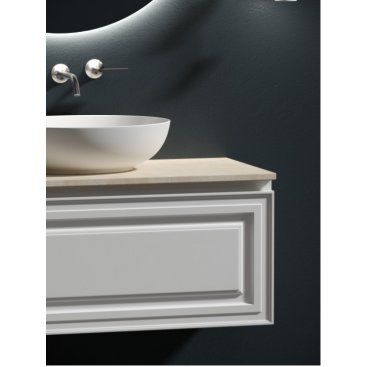 Мебель для ванной со столешницей Sancos Very 100 VR100W+TT100A2+CN6017