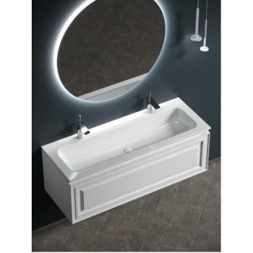 Мебель для ванной Sancos Very 120 Bianco с 2 отверстиями
