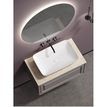 Мебель для ванной со столешницей Sancos Very 80 VR80SM+TT80A2+CN2003