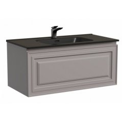 Тумба с раковиной Sancos Very 90 Doha Soft Black