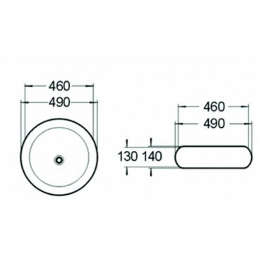 Раковина SantiLine SL-1041