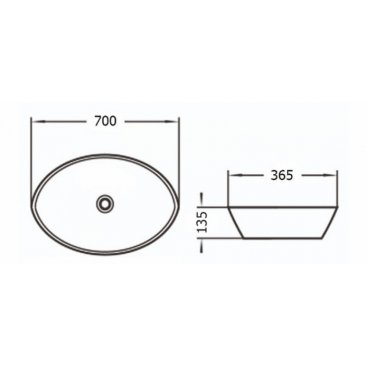 Раковина SantiLine SL-1078