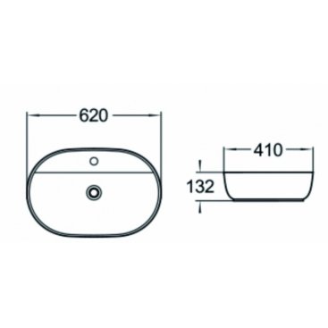 Раковина SantiLine SL-1082