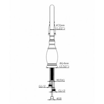 Смеситель для кухни Seaman Eco Koblenz SSN-2168P-SS