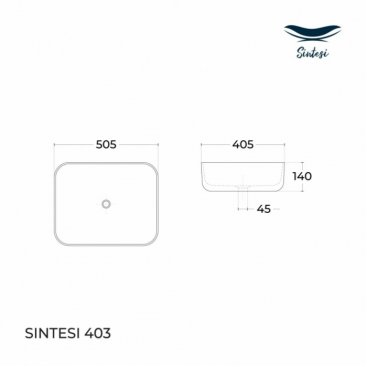 Раковина Sintesi SIN-LVB-APP-403