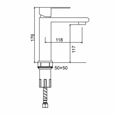 Смеситель для раковины Splenka S224 S224.10.06