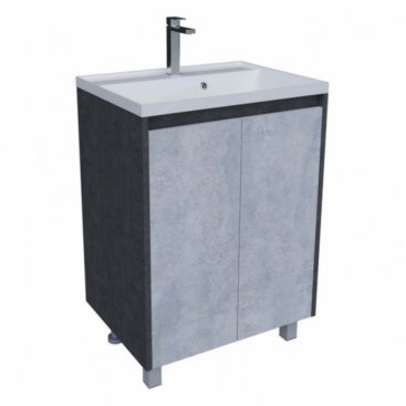 Мебель для ванной Stella Polar Кибела 70 см цемент