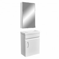 Мебель для ванной Stella Polar Концепт 40 см подвесная белая