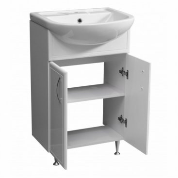 Мебель для ванной Stella Polar Концепт 50 см белая