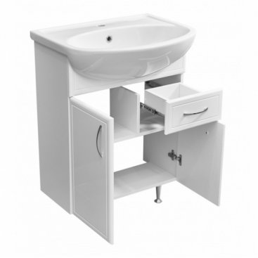 Мебель для ванной Stella Polar Концепт 60 см белая