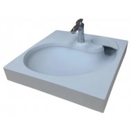 Раковина Stella Polar Шебби 60 серая