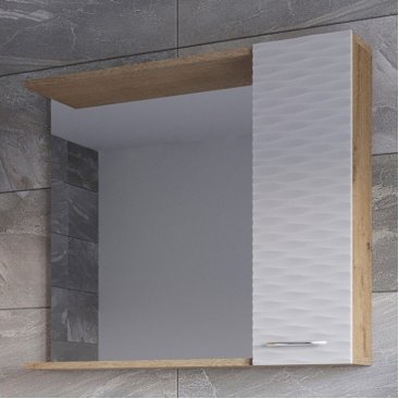 Мебель для ванной Stella Polar Ундина 70 см белая/бунратти