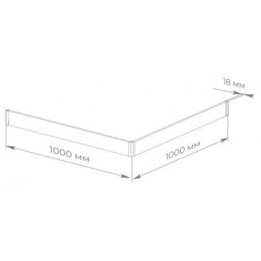 Экран для каркаса Taliente FPSE-ST-100B Март 100x100