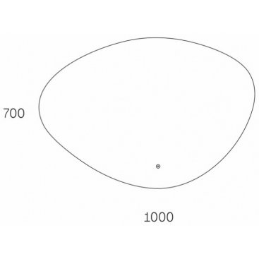 Зеркало Taliente Zled 100x70 TA-Zled-A10070