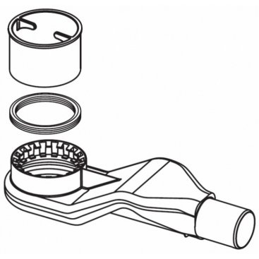 Сифон для душевого канала Tece Drainline DN 50 650004