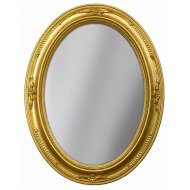 Зеркало овальное Tessoro Isabella TS-004701-670-G без фацета золото