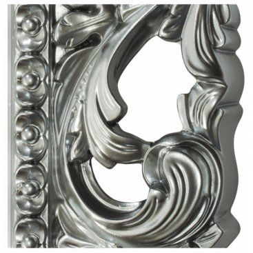 Зеркало прямоугольное Tessoro Isabella TS-1076-S с фацетом, серебро