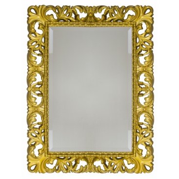 Зеркало прямоугольное Tessoro Isabella TS-1021-G с фацетом, золото
