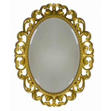 Зеркало овальное Tessoro Isabella TS-107601-G без фацета, золото