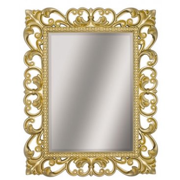 Зеркало прямоугольное Tessoro Isabella TS-2076-750-G золото
