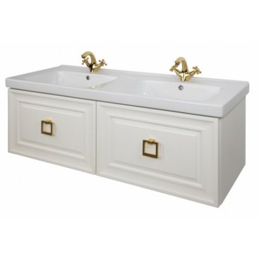 Мебель для ванной Tessoro Adel 125C белая
