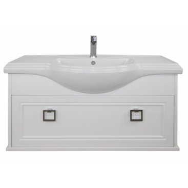 Мебель для ванной подвесная Tessoro Foster 105 белая