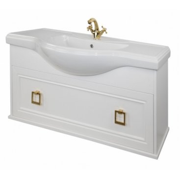 Мебель для ванной подвесная Tessoro Foster 105 белая