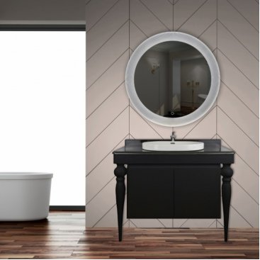 Мебель для ванной подвесная Tessoro Miro 110 черная