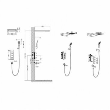 Душевая система Timo Petruma SX-5079/03SM