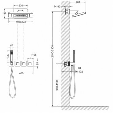 Душевая система Timo Petruma SX-5249/17SM