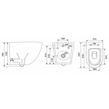 Унитаз Timo Kulo TK-403