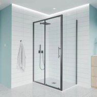 Душевой уголок Veconi Evo 100SP GR 180x90 прозрачный