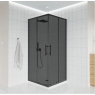 Душевой уголок Veconi Evo 300 B 90x90 тонированный