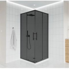 Душевой уголок Veconi Evo 300 B 100x100 тонированн...